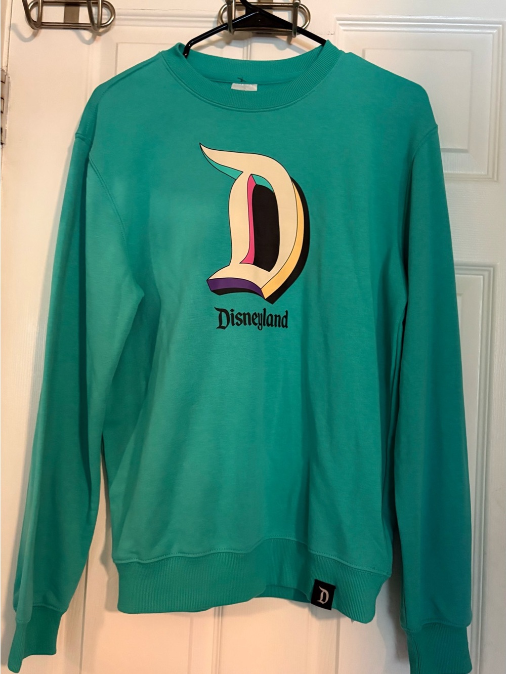 Disney Teal Crewneck Sweatshirt